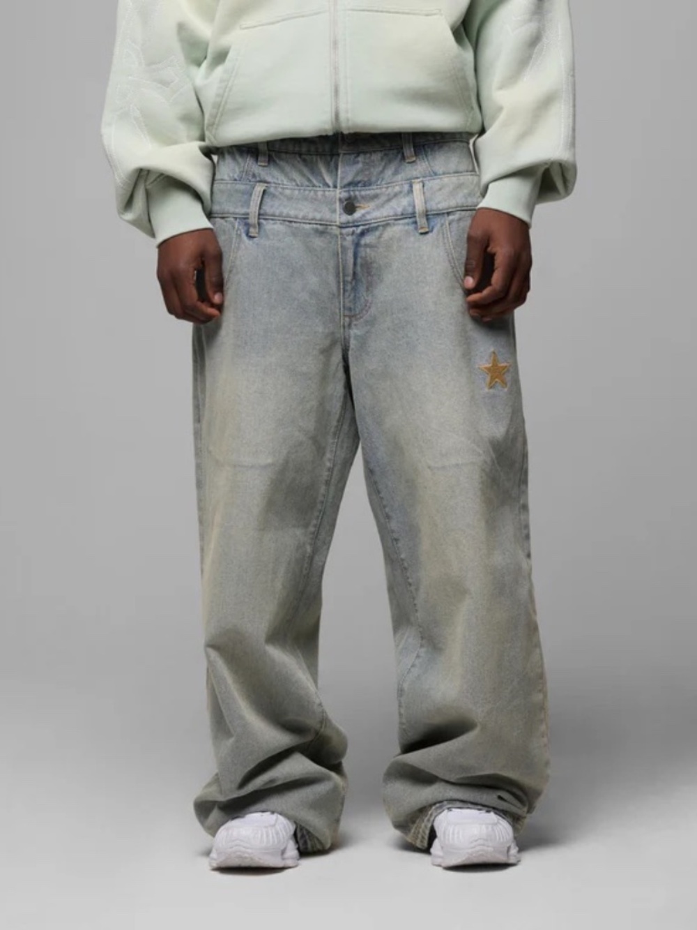 Loiter Star Layered Jeans size 30